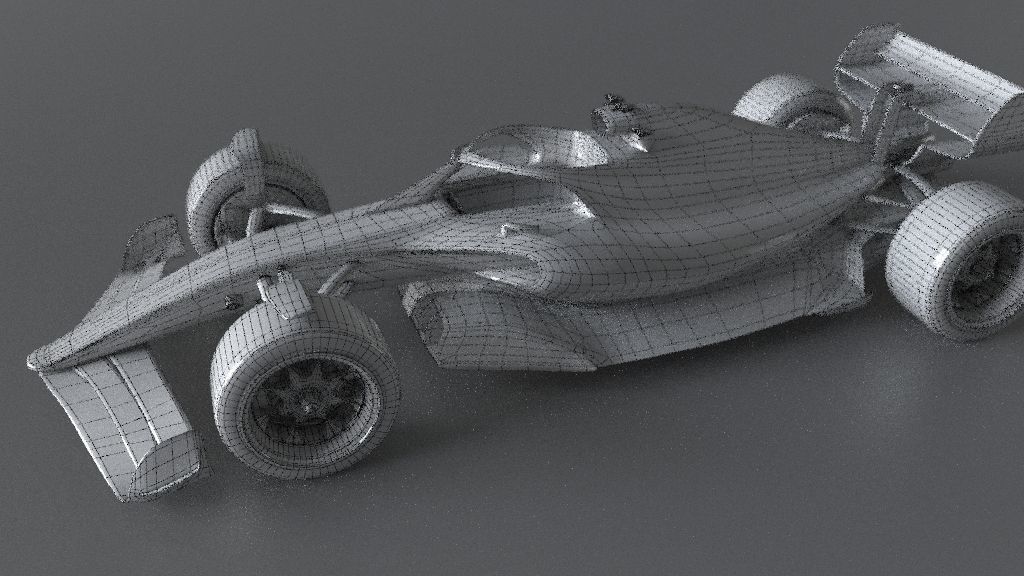 f1 McLaren 2021 - 2023 concept Low-poly 3D model_43