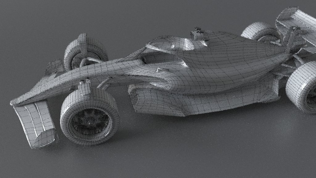 f1 McLaren 2021 - 2023 concept Low-poly 3D model_45