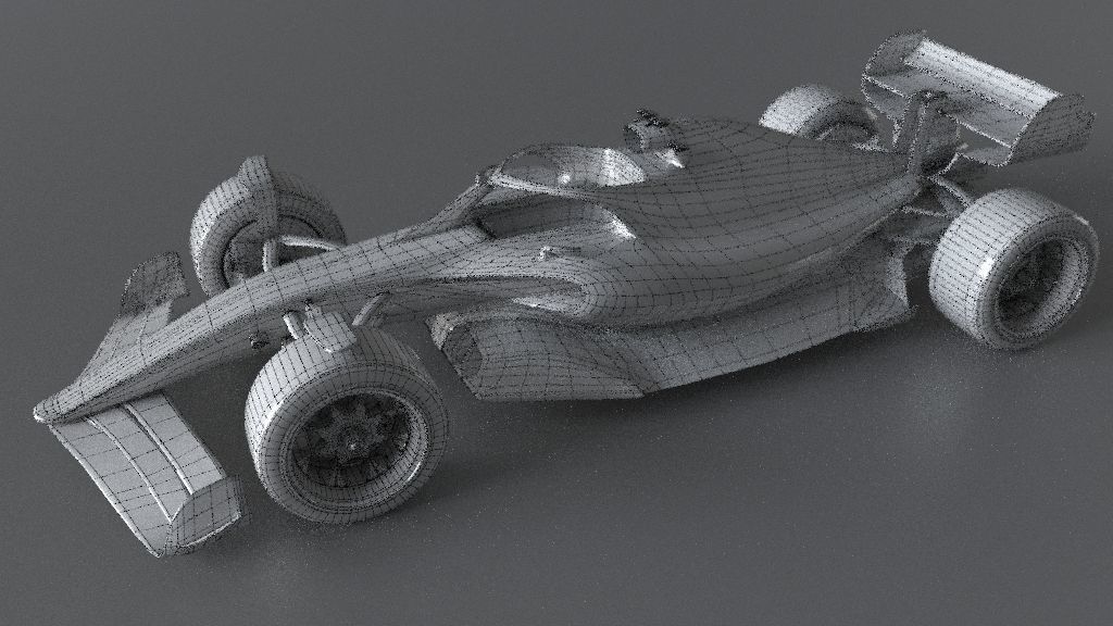 f1 McLaren 2021 - 2023 concept Low-poly 3D model_41