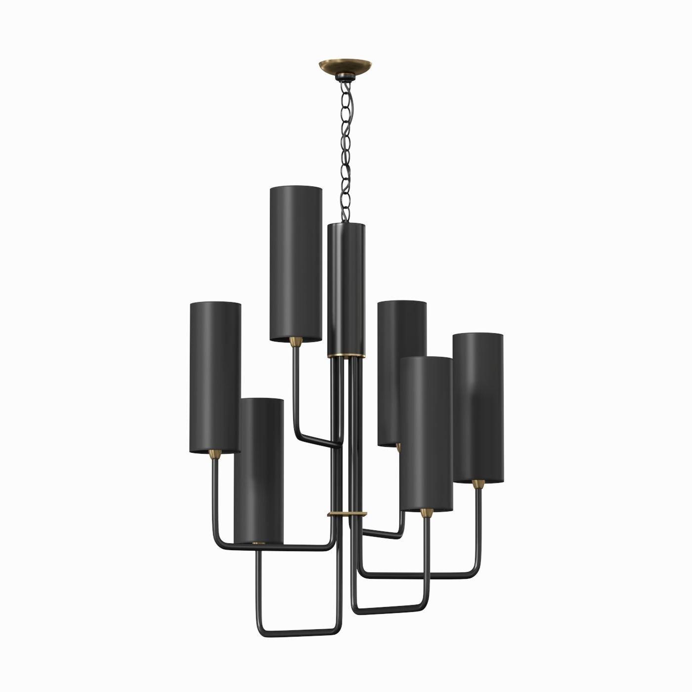 Ceiling Lights 01 Low-poly 3D model_3