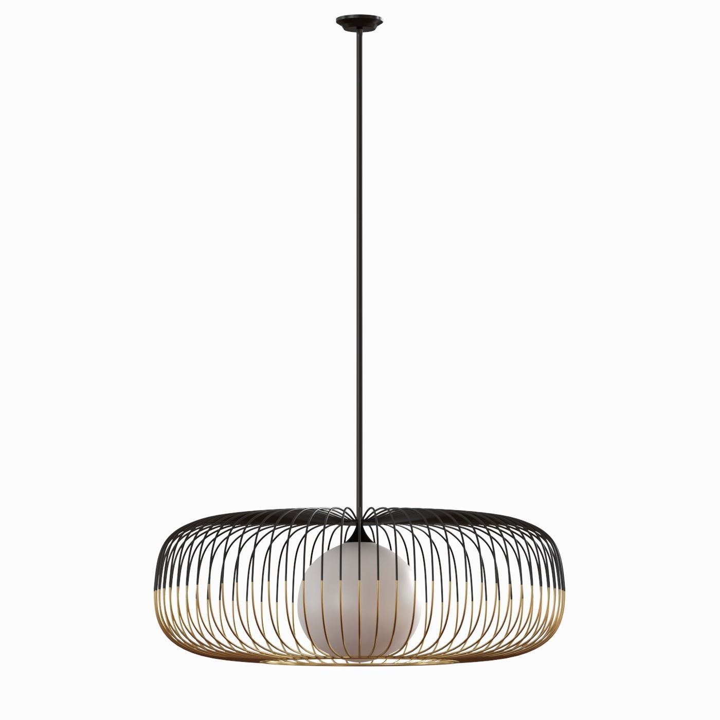 Ceiling Lights 01 Low-poly 3D model_2