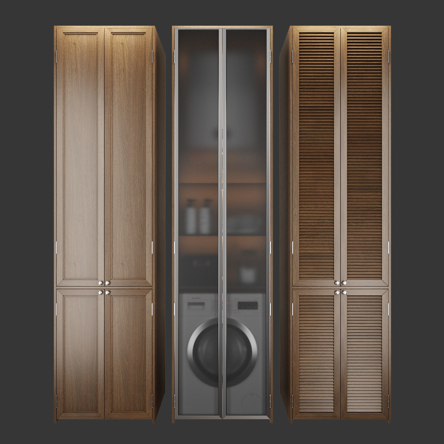 Laundry set 3 3D model_1