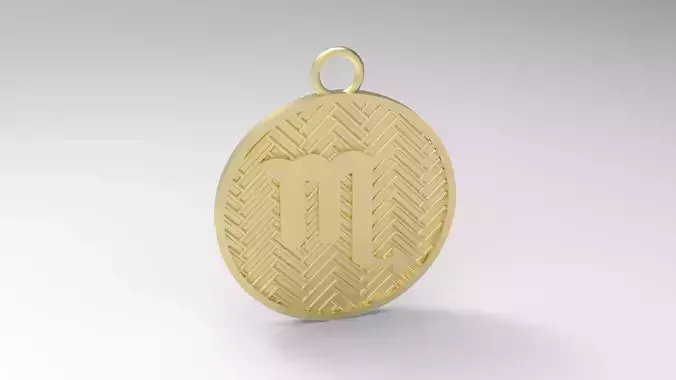 Model 131 Scorpio Necklace Horoscope Necklace Zodiac Sign Jali