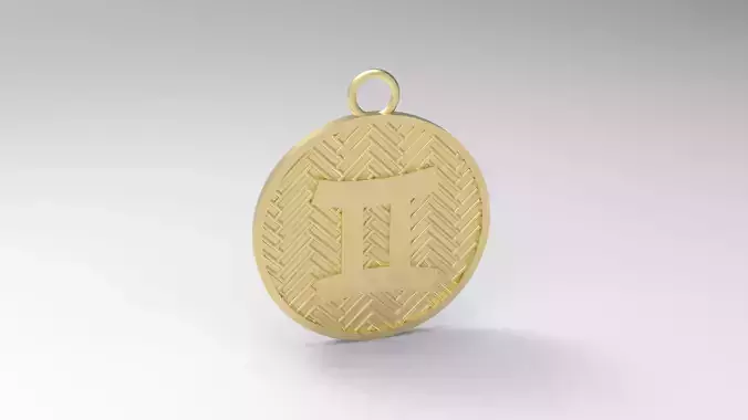 Model 135 Pisces Necklace Horoscope Necklace Zodiac Sign Jali