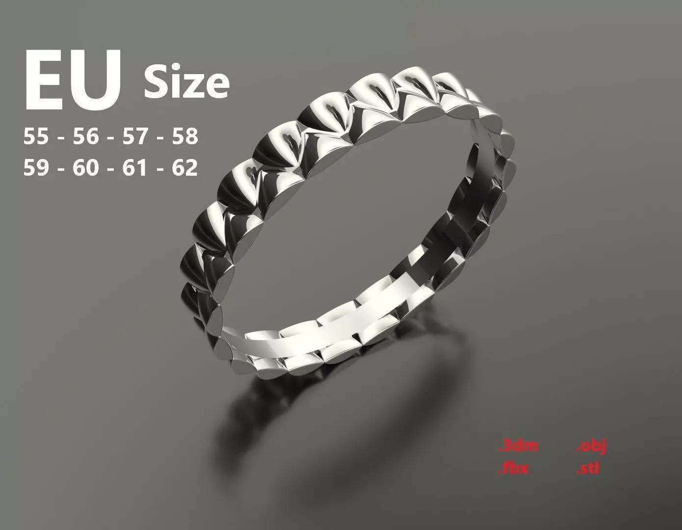 Model 137 Camber Ring EU size 3D print model_0