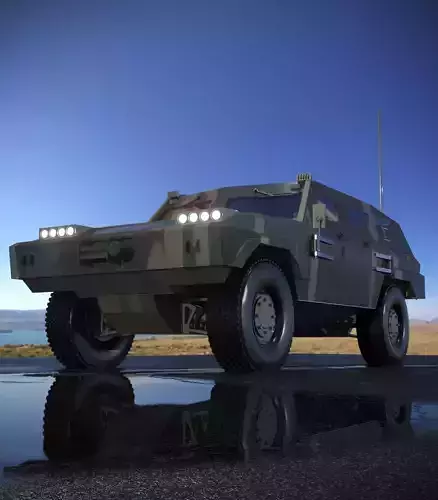 Military vehicles 3D Model 3D model