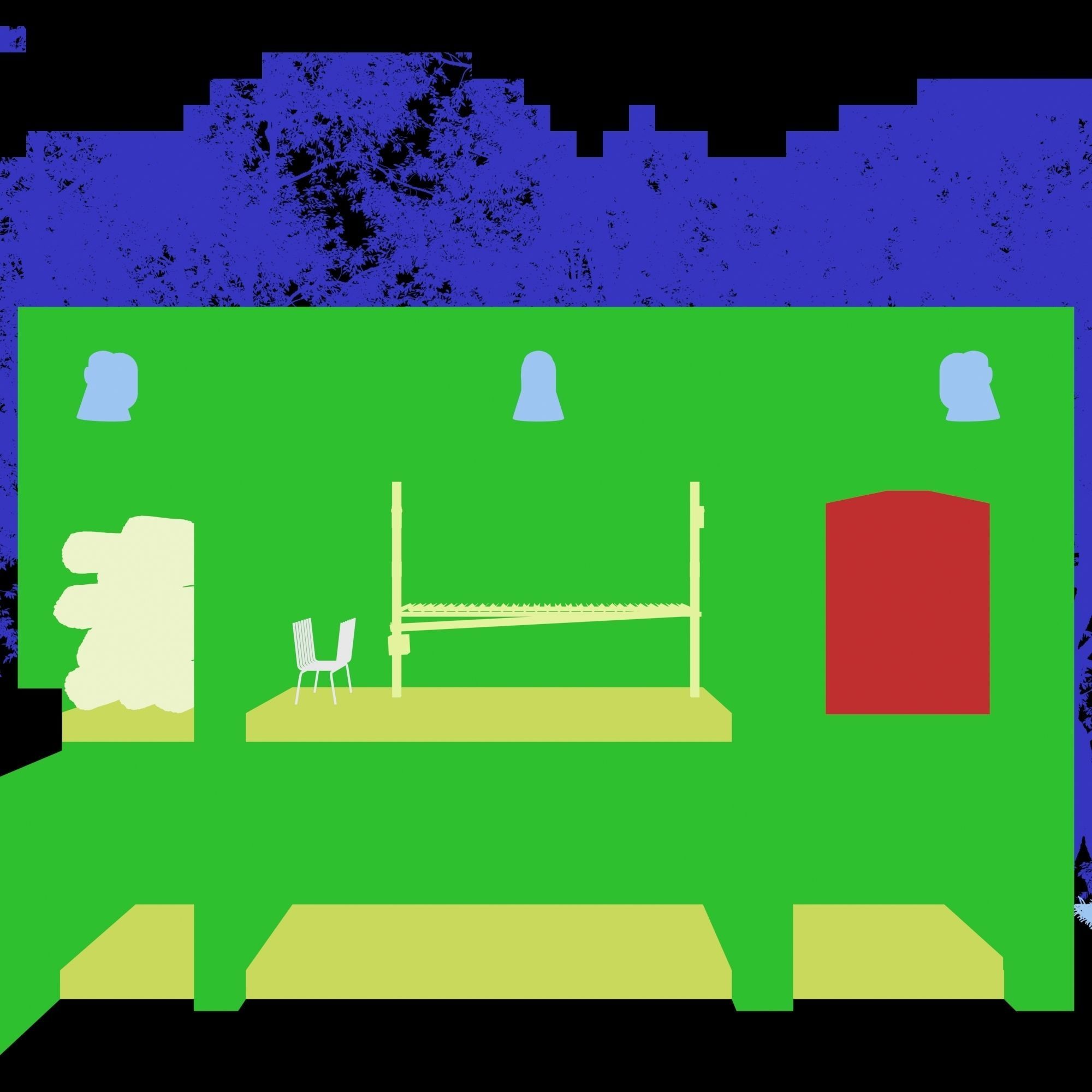 Quincho Barbecue  Grill 3D model_7