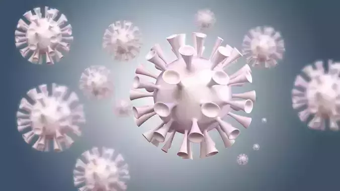 3D Corona Virus