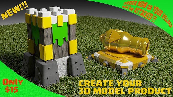 ARCHER TOWER YUDHA VERSION 3D model
