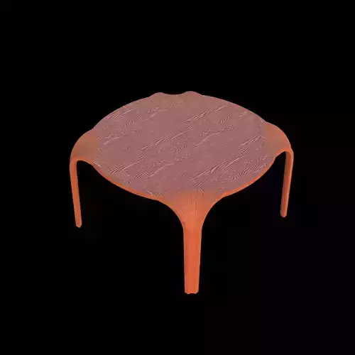 Fan Leg Coffee Table