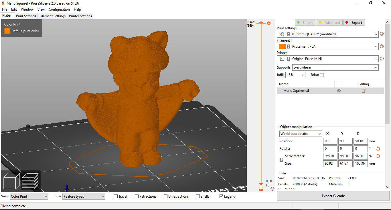 Super Mario Squirrel 3D print model_4