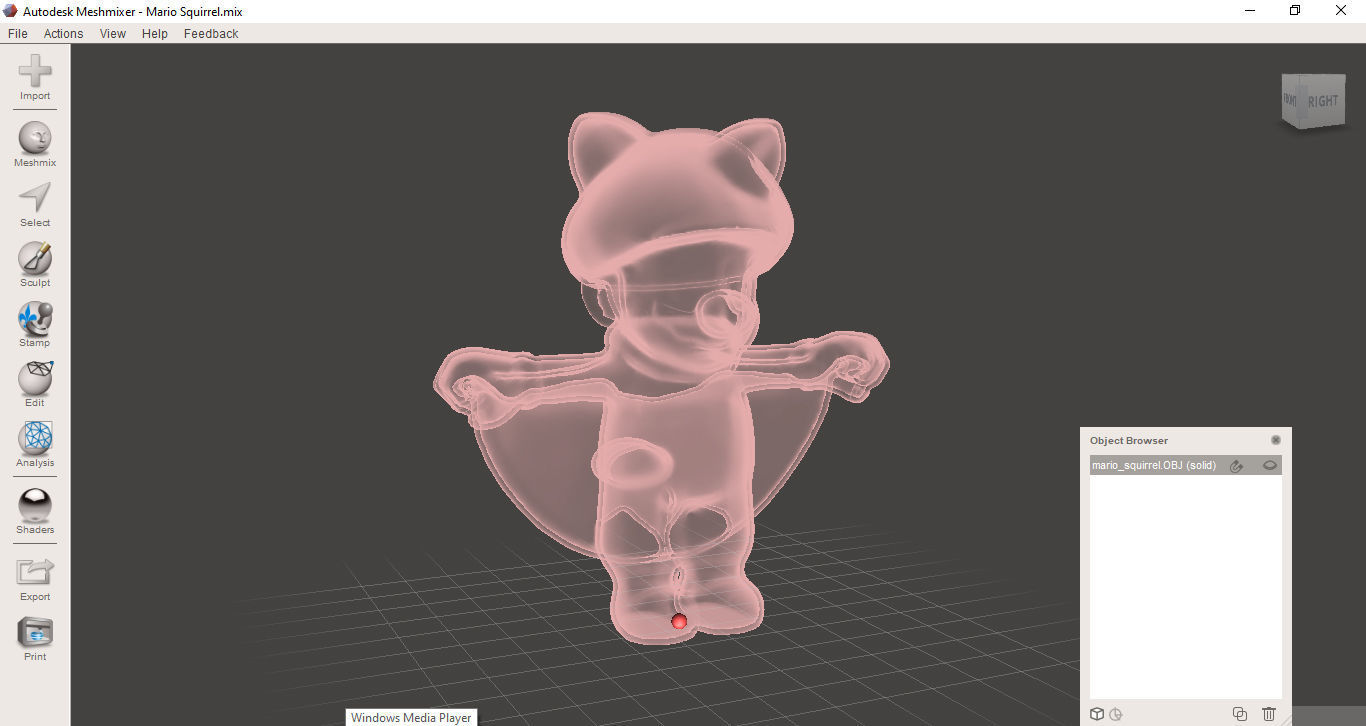Super Mario Squirrel 3D print model_6