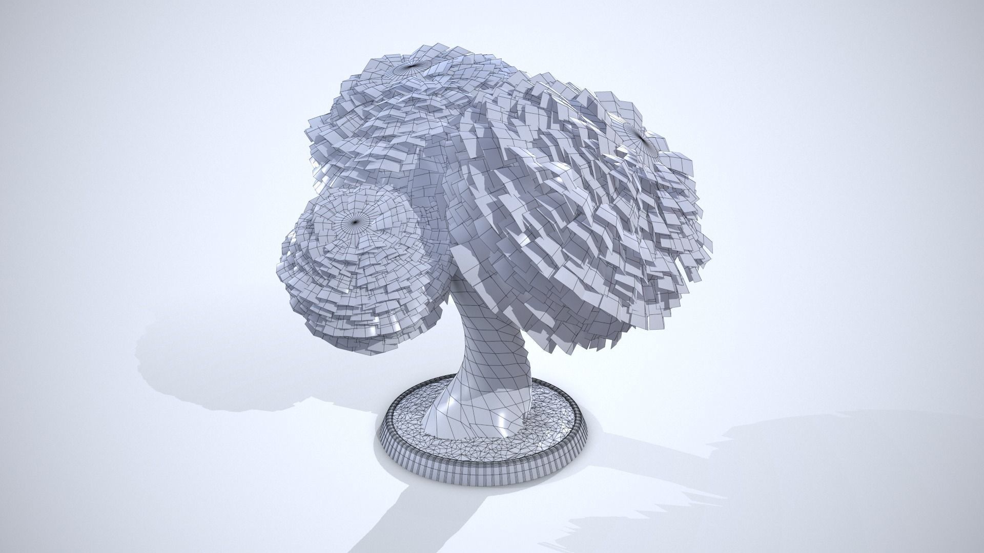 Cartoon Tree 3D model_11