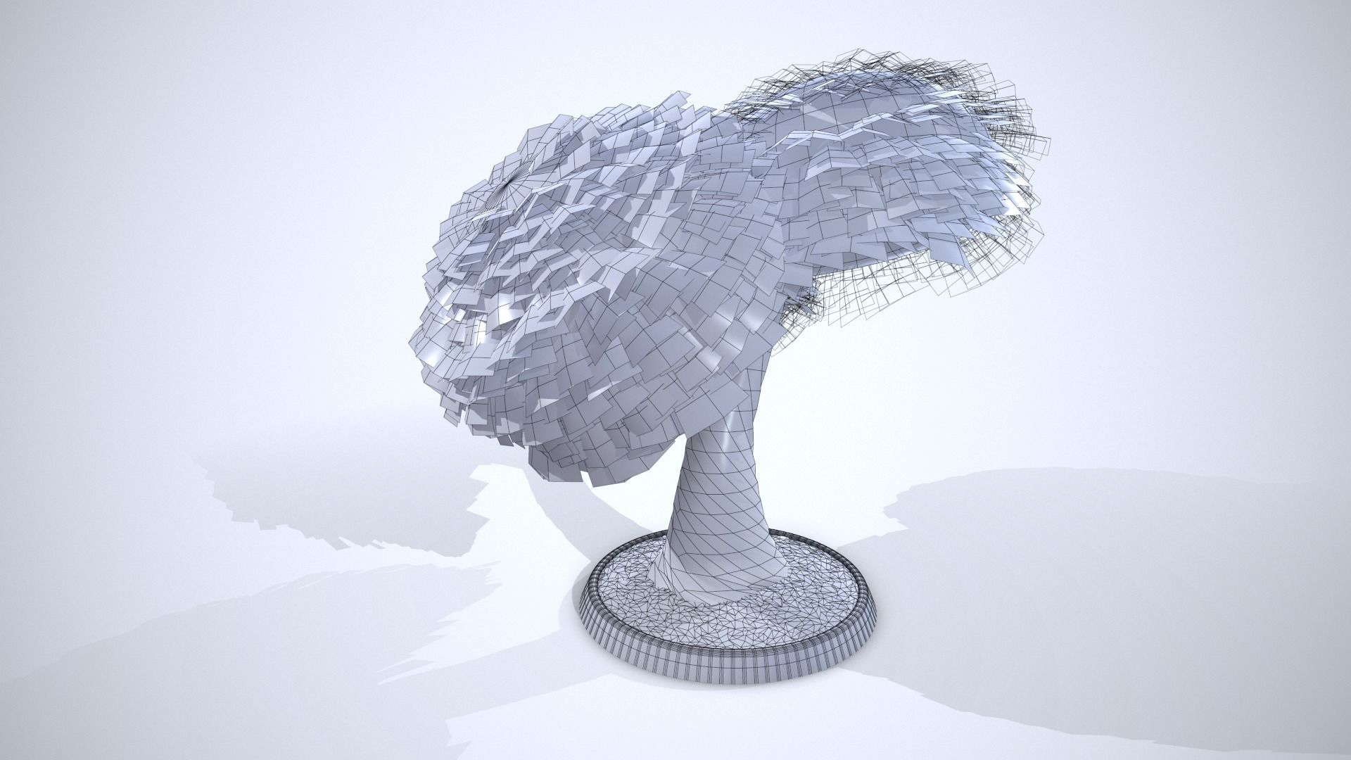 Cartoon Tree 3D model_10