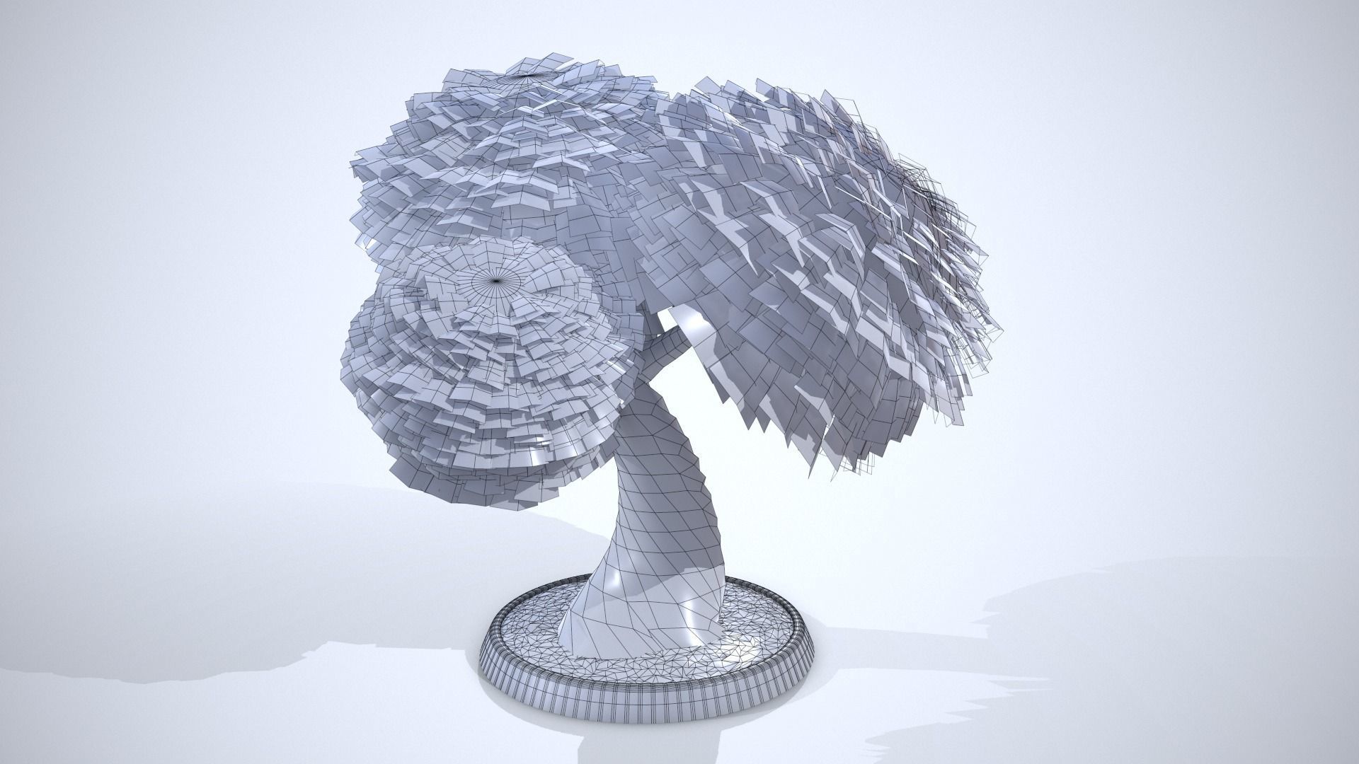 Cartoon Tree 3D model_7