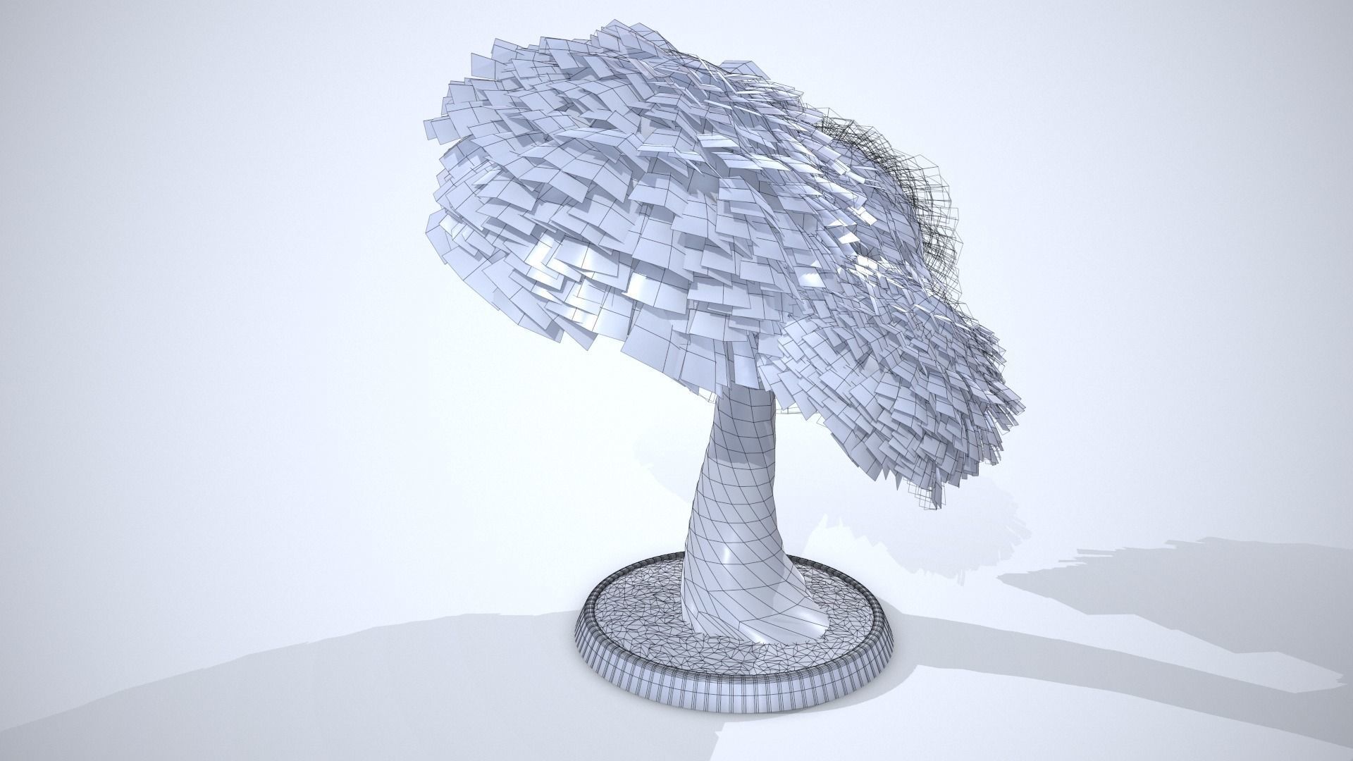 Cartoon Tree 3D model_8