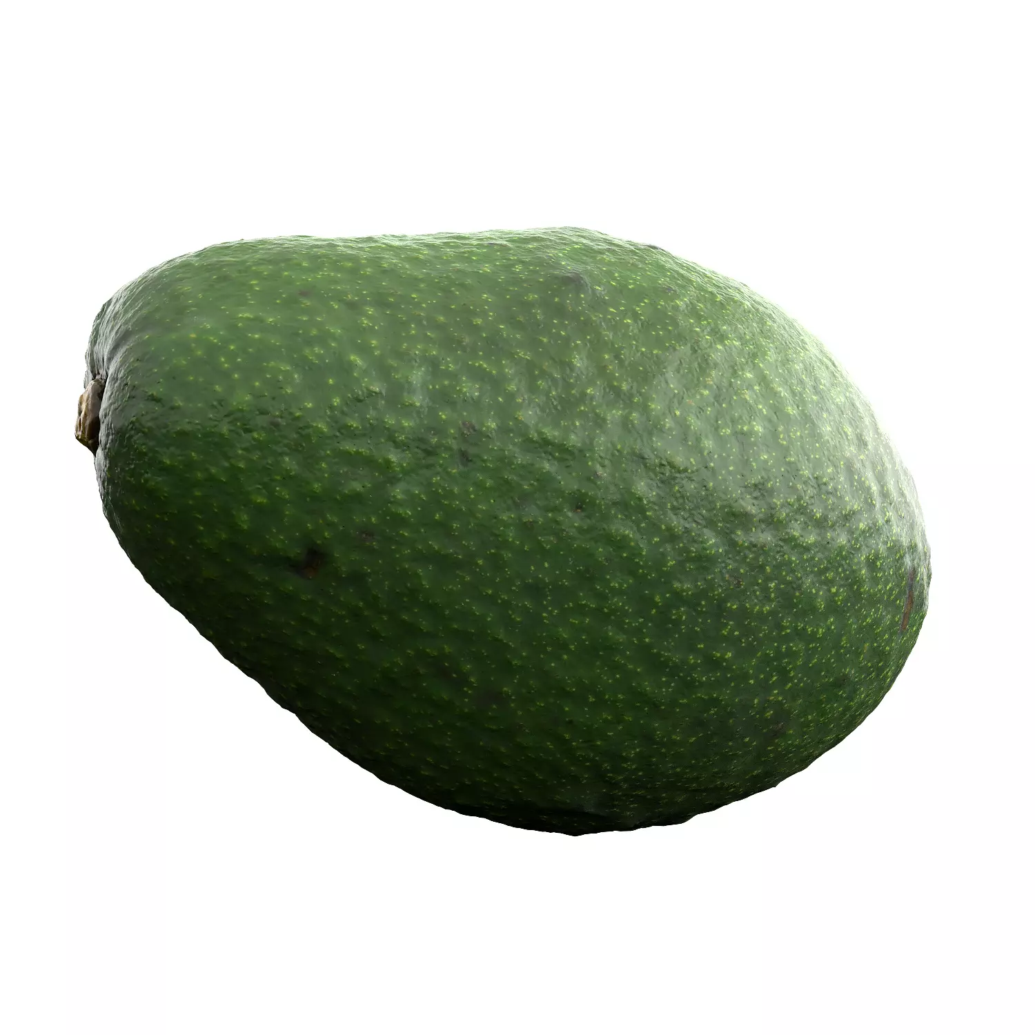Photorealistic 3D Scanned Avocado Low-poly 3D model_0