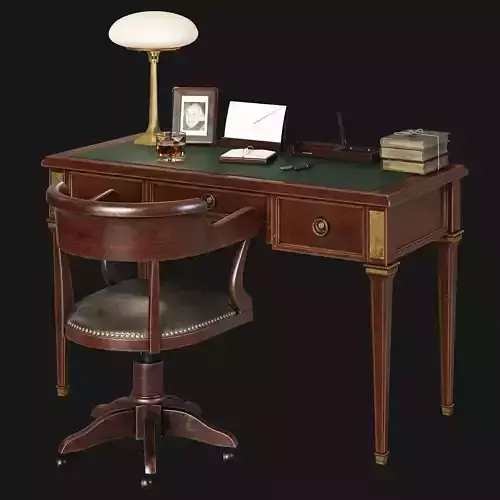 20th Century Writing desk 3D model