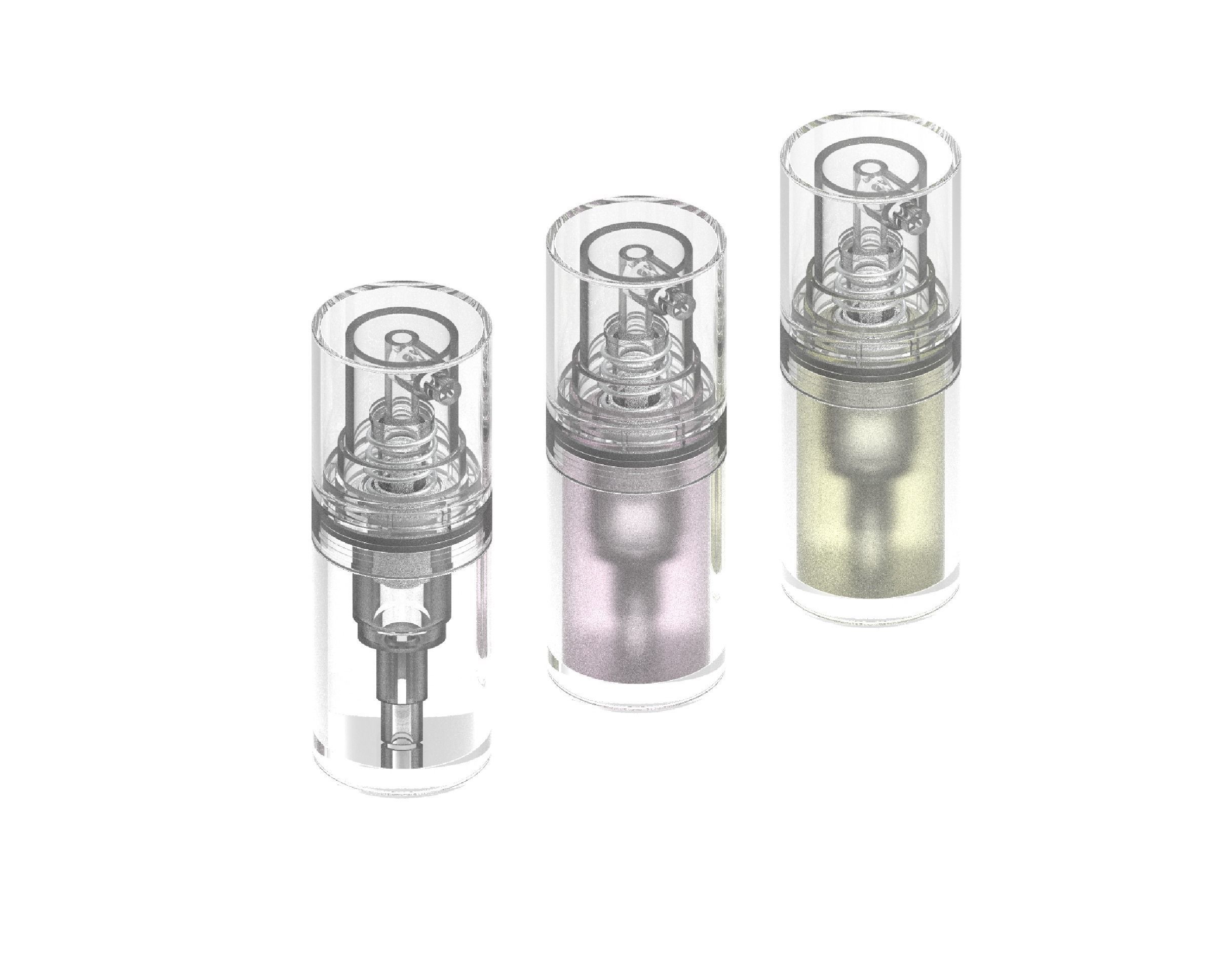 Cosmetic Pump Case 3D print model_5