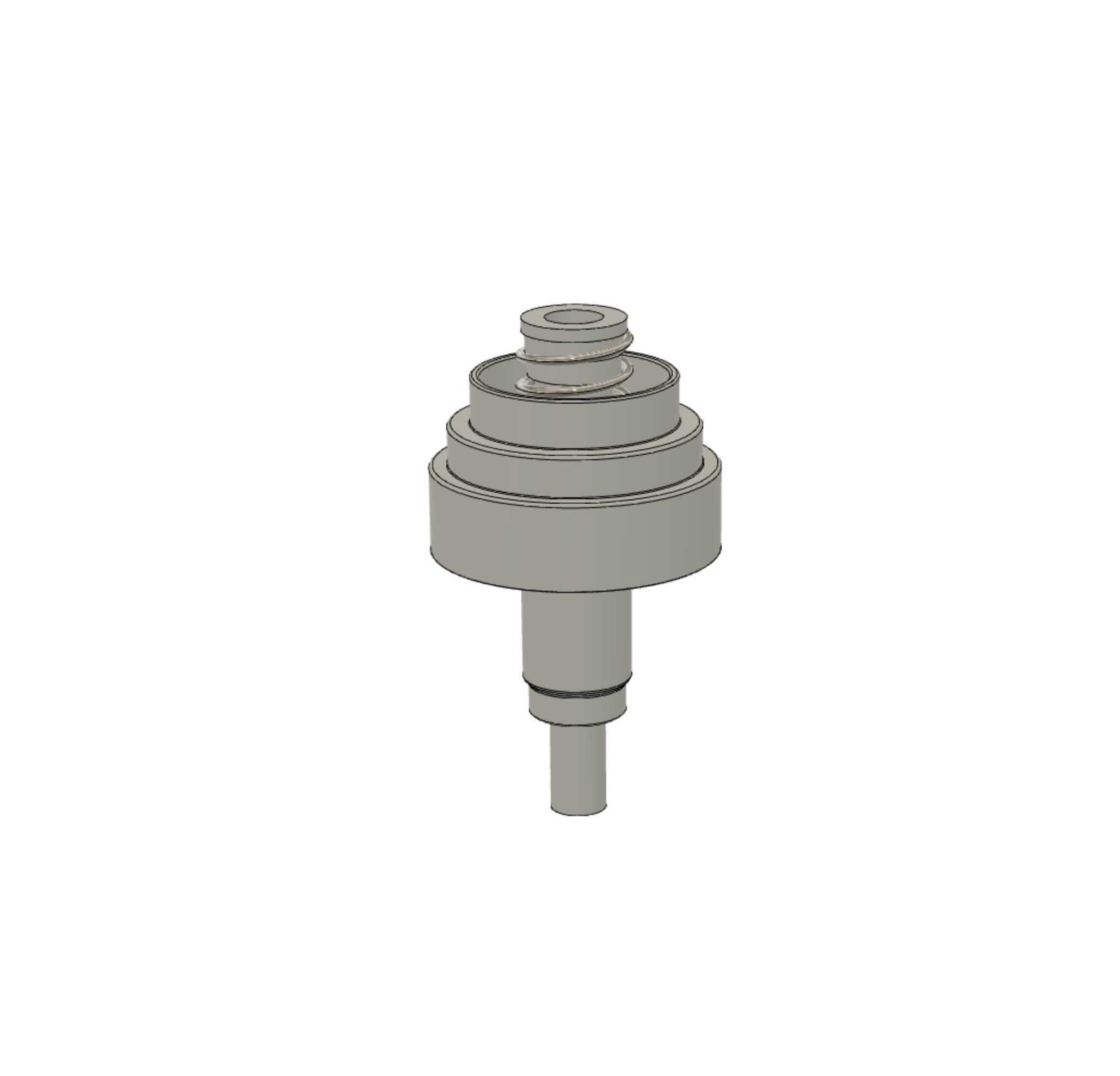 Cosmetic Pump Case 3D print model_3