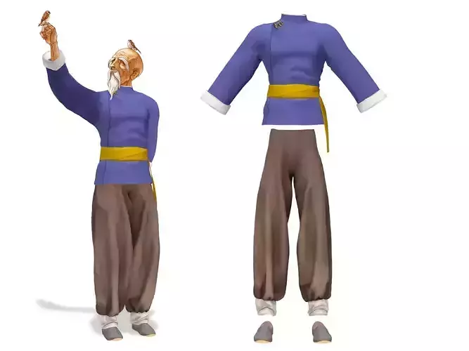 Men Shogun Martial Art Kungfu Outfit