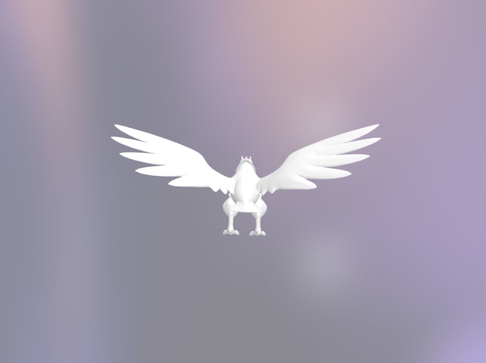 Pokemon - Corviknight Gigantamax 3D print model_2