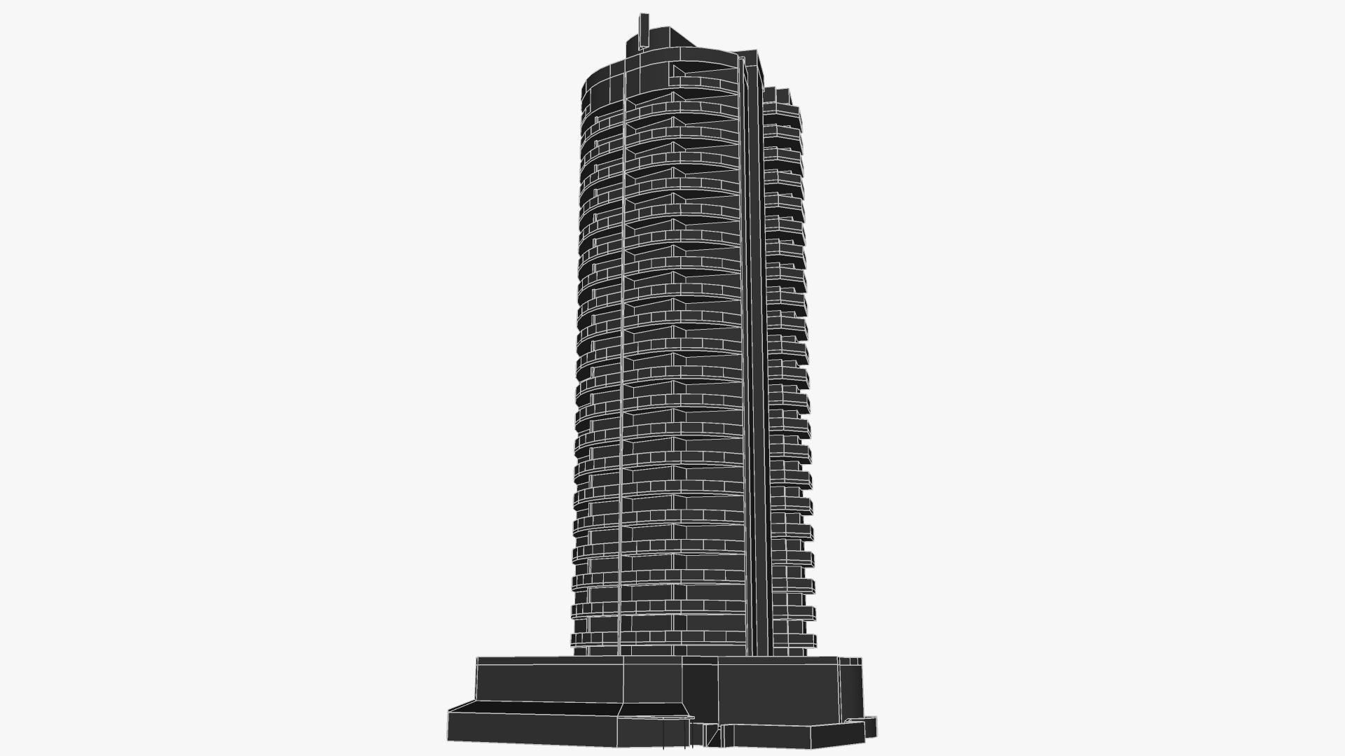 Pacific Views Resort Low-poly 3D model_4