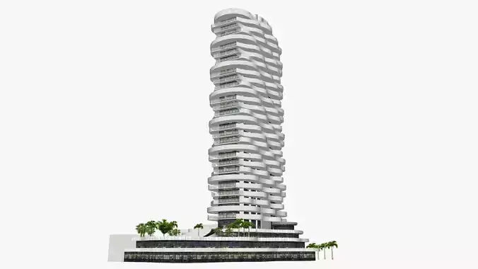 The wave tall building