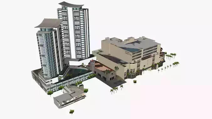 Nexus Towers and The Gold Coast Institute of TAFE