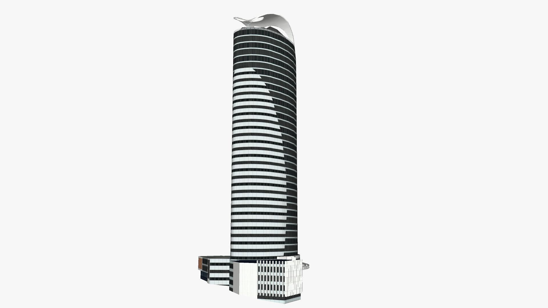 The Oracle - Hinterland Tower Low-poly 3D model_2