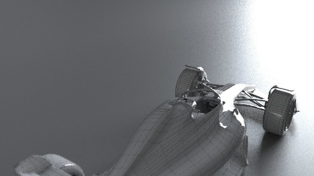 f1 renault 2021 - 2023 concept Low-poly 3D model_46