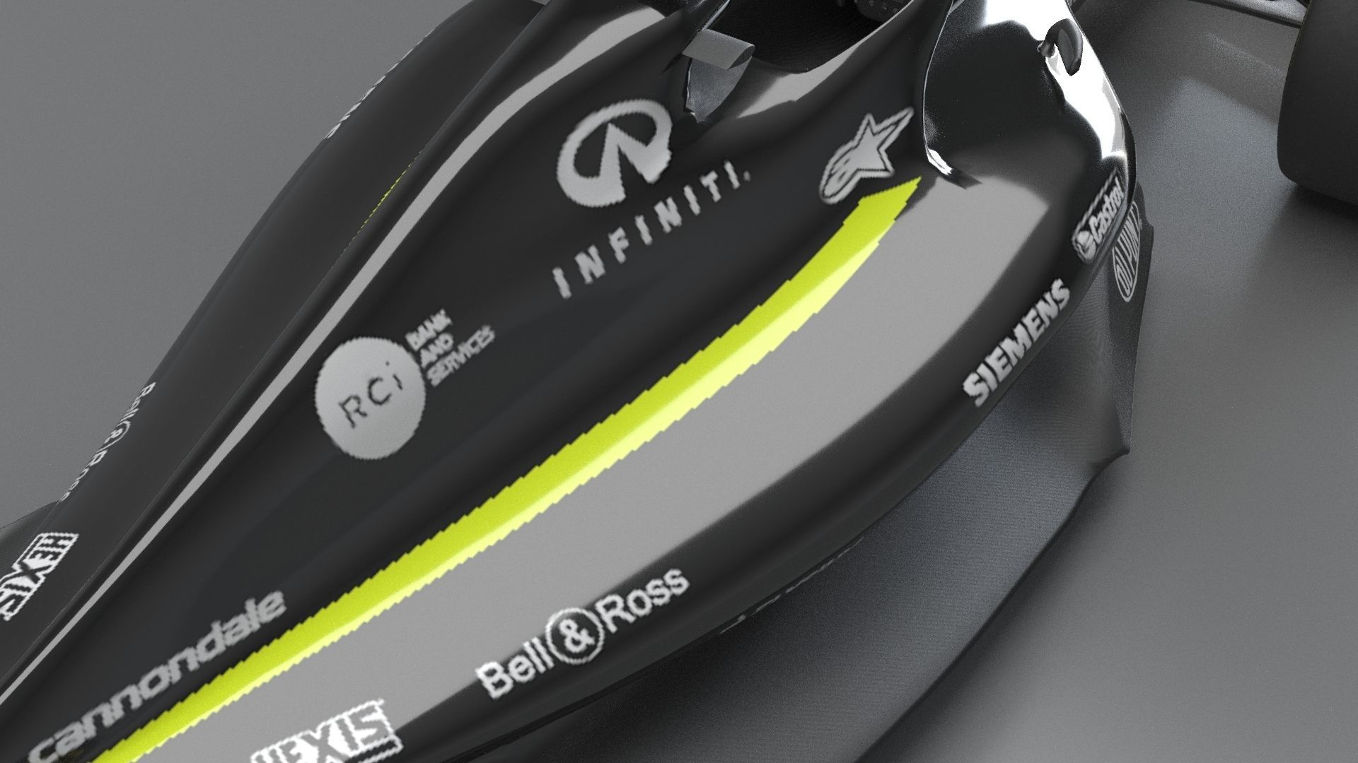 f1 renault 2021 - 2023 concept Low-poly 3D model_16