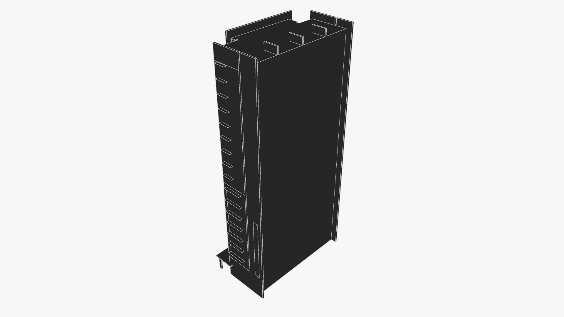 Ocean Pacific Resort Low-poly 3D model_6