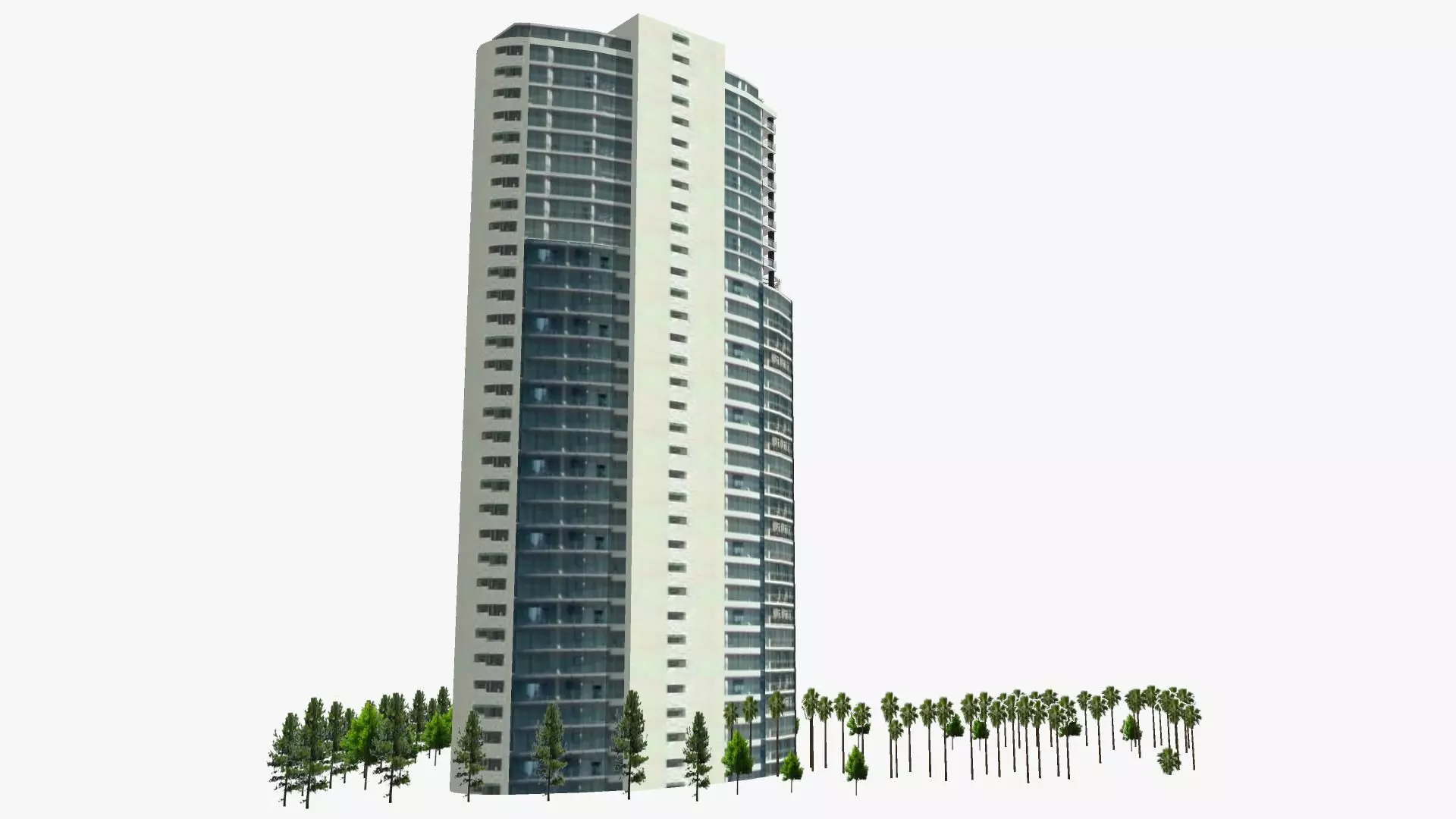 Liberty Panorama Low-poly 3D model_0