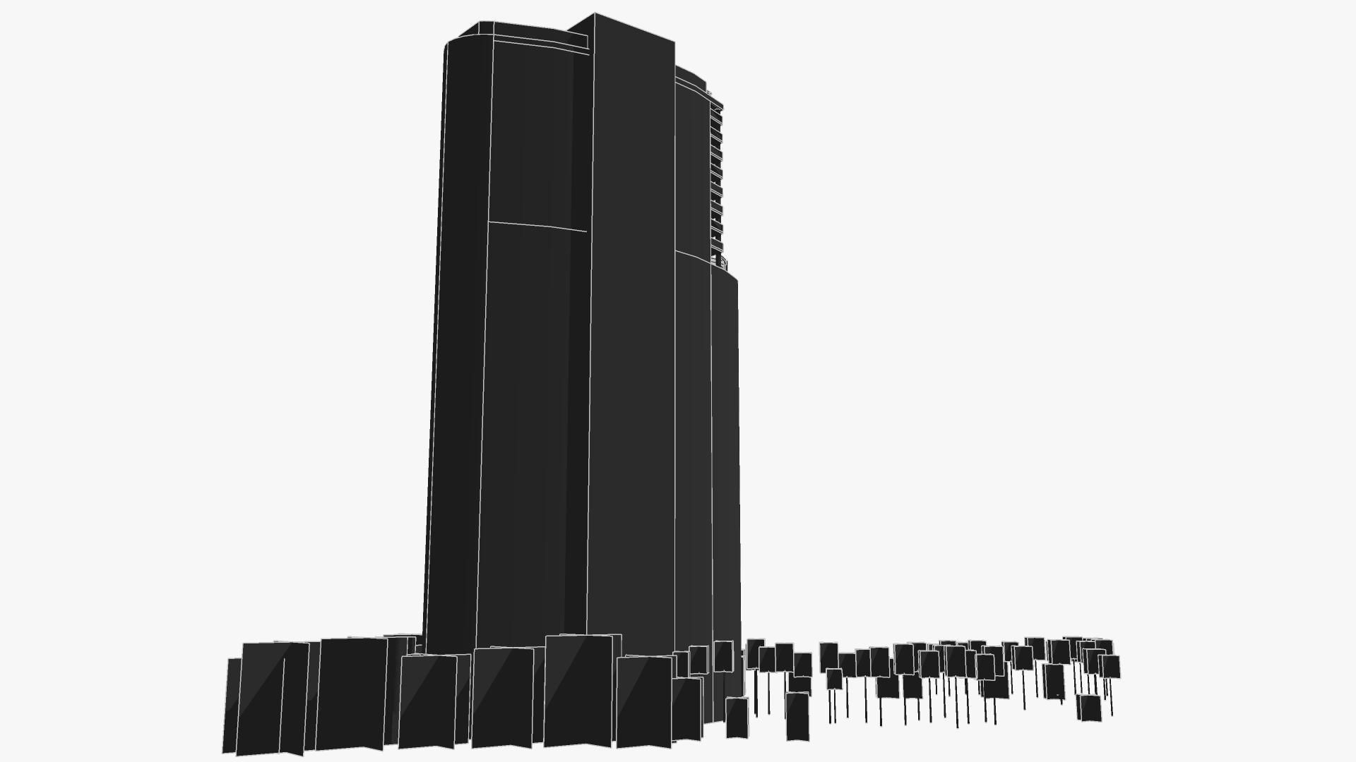 Liberty Panorama Low-poly 3D model_4