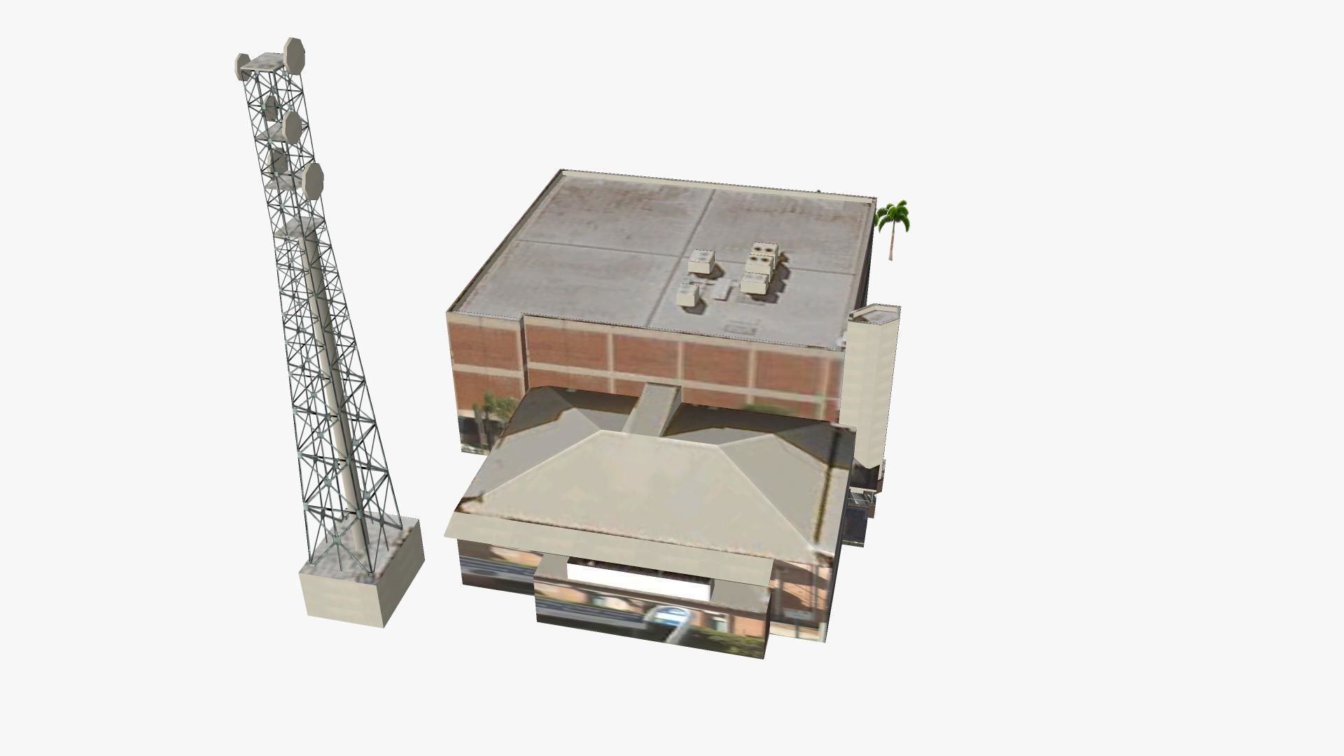 DSE Building Low-poly 3D model_2