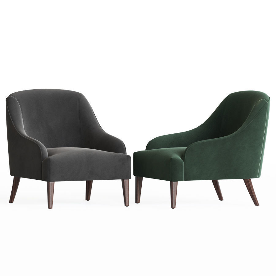 Shiflet Armchair Wayfair 3D model_1