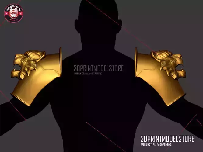 Tiger Roman Muscle Armor Shoulder Larp Armor Cosplay Halloween