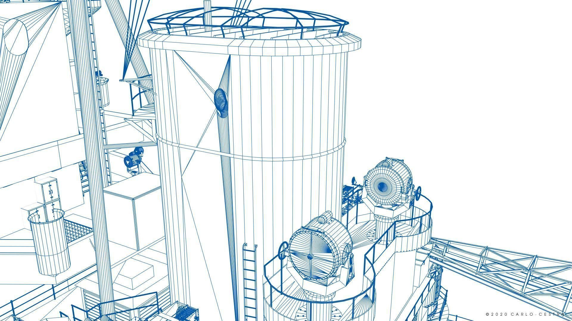 BATTLESHIP HMS PRINCE OF WALES 3D model_26