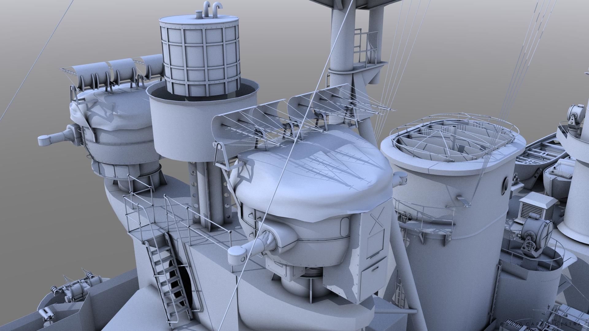 BATTLESHIP HMS PRINCE OF WALES 3D model_12