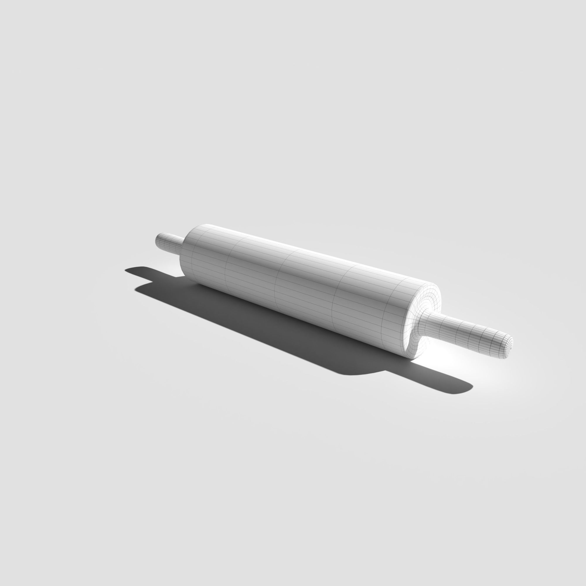 Rolling Pin 3D model_13