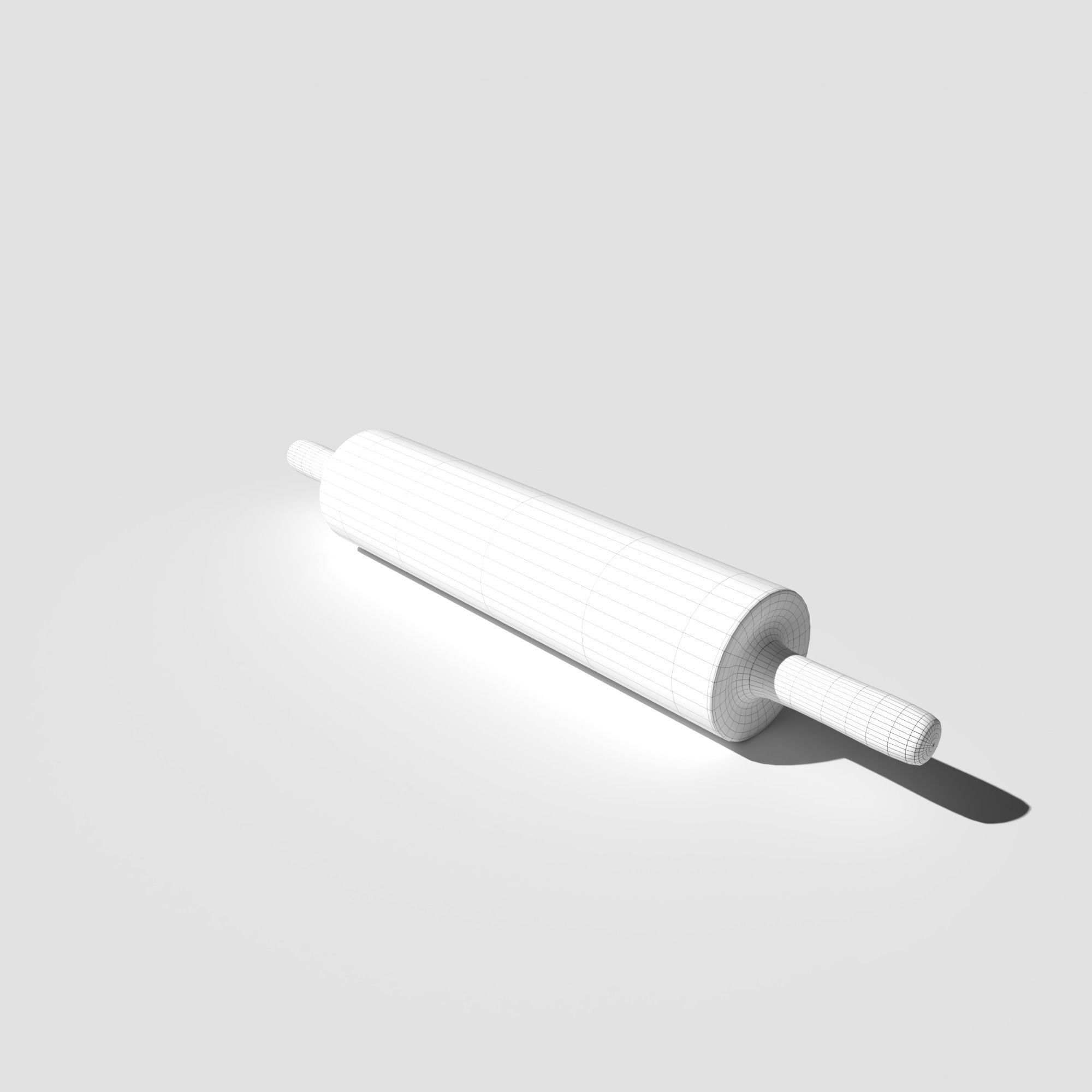 Rolling Pin 3D model_5