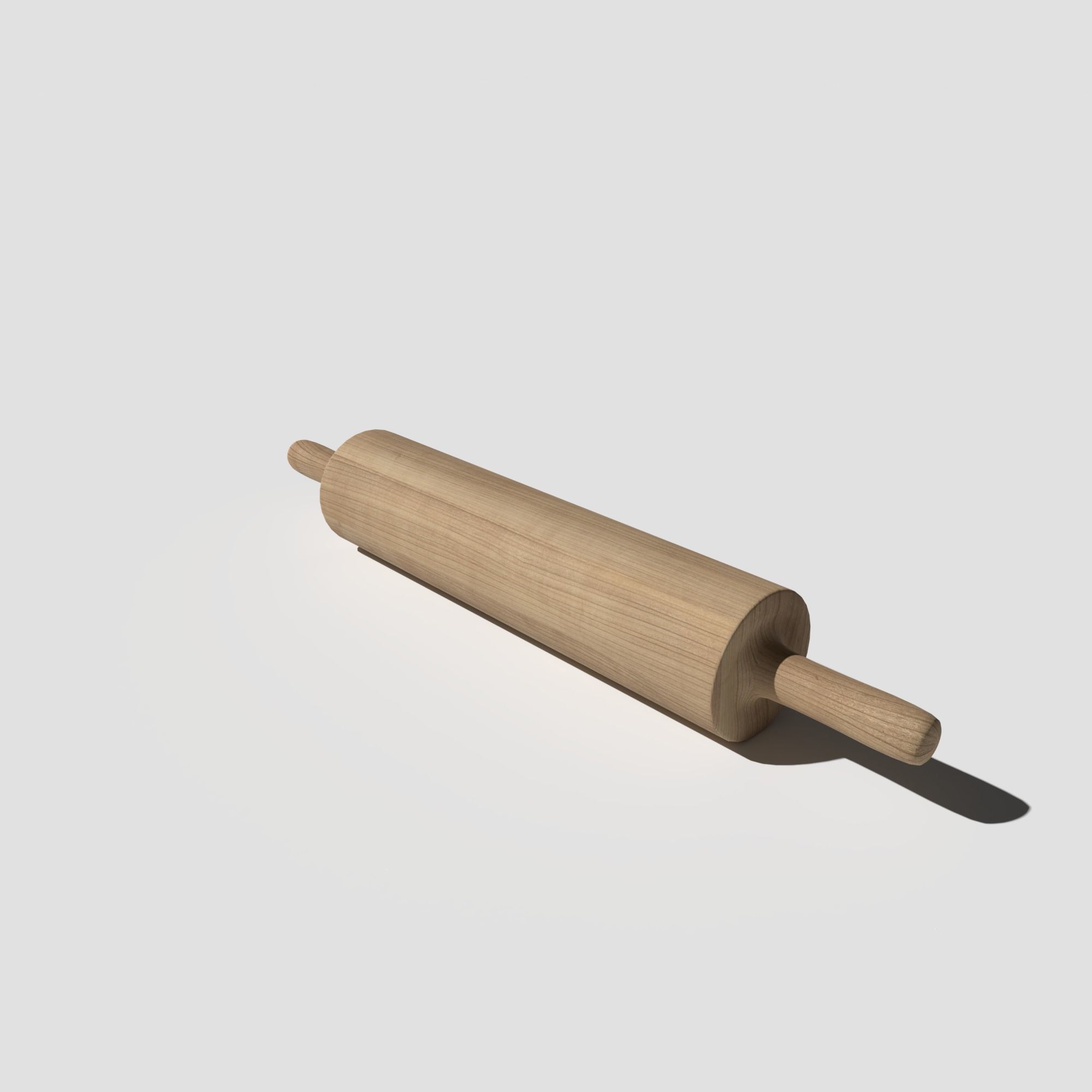Rolling Pin 3D model_4