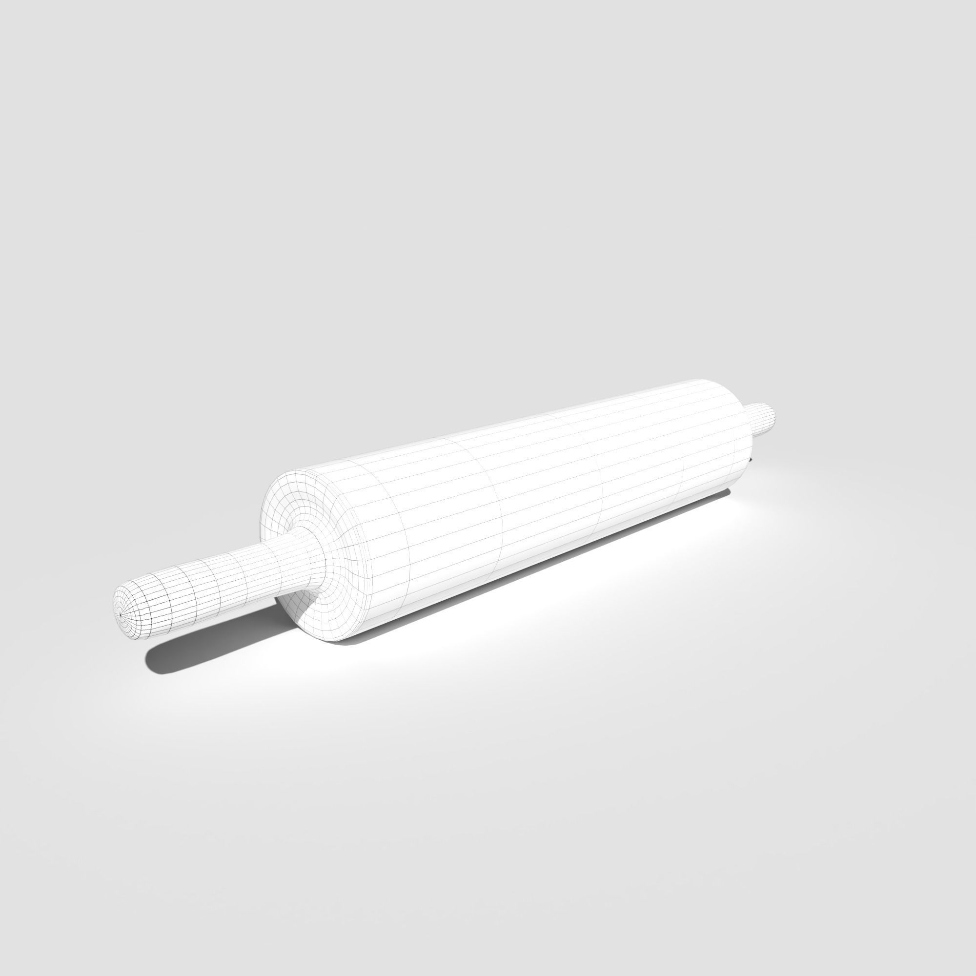 Rolling Pin 3D model_1