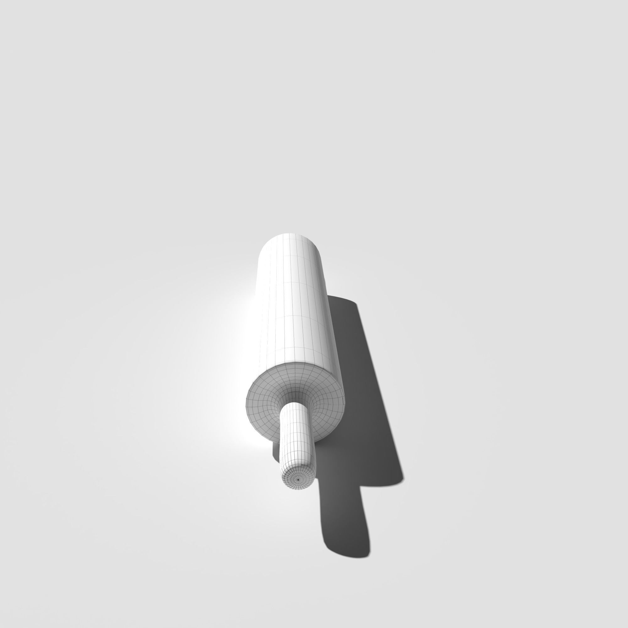 Rolling Pin 3D model_7