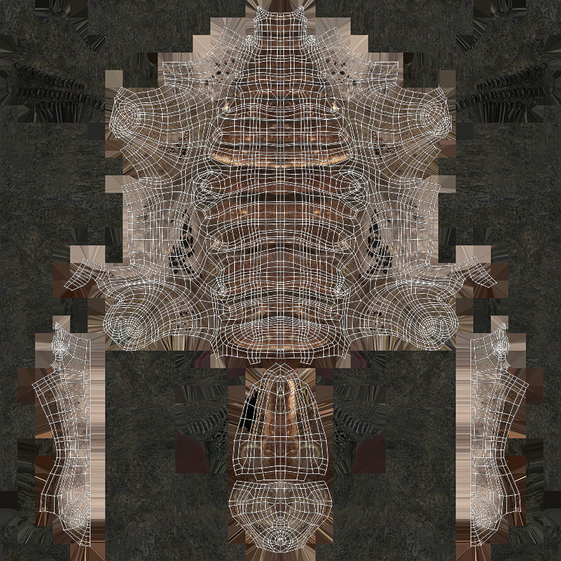 Ankylosaurus Rigged 3D model Low-poly 3D model_13