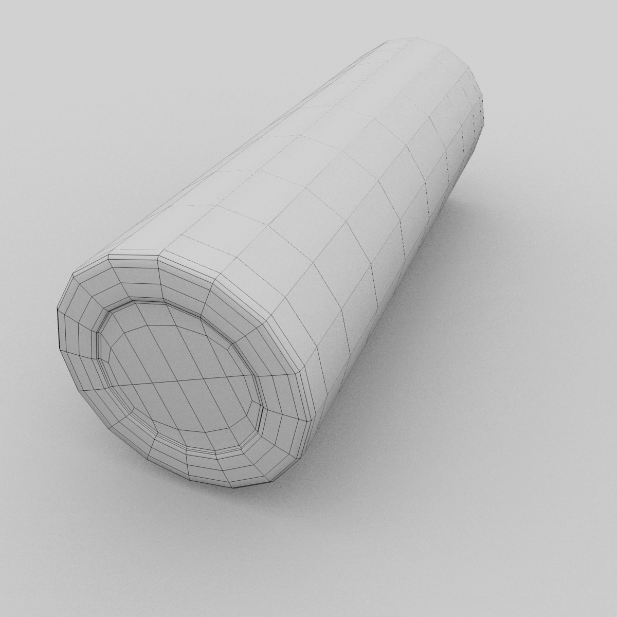 Energizer Battery Free low-poly 3D model_8