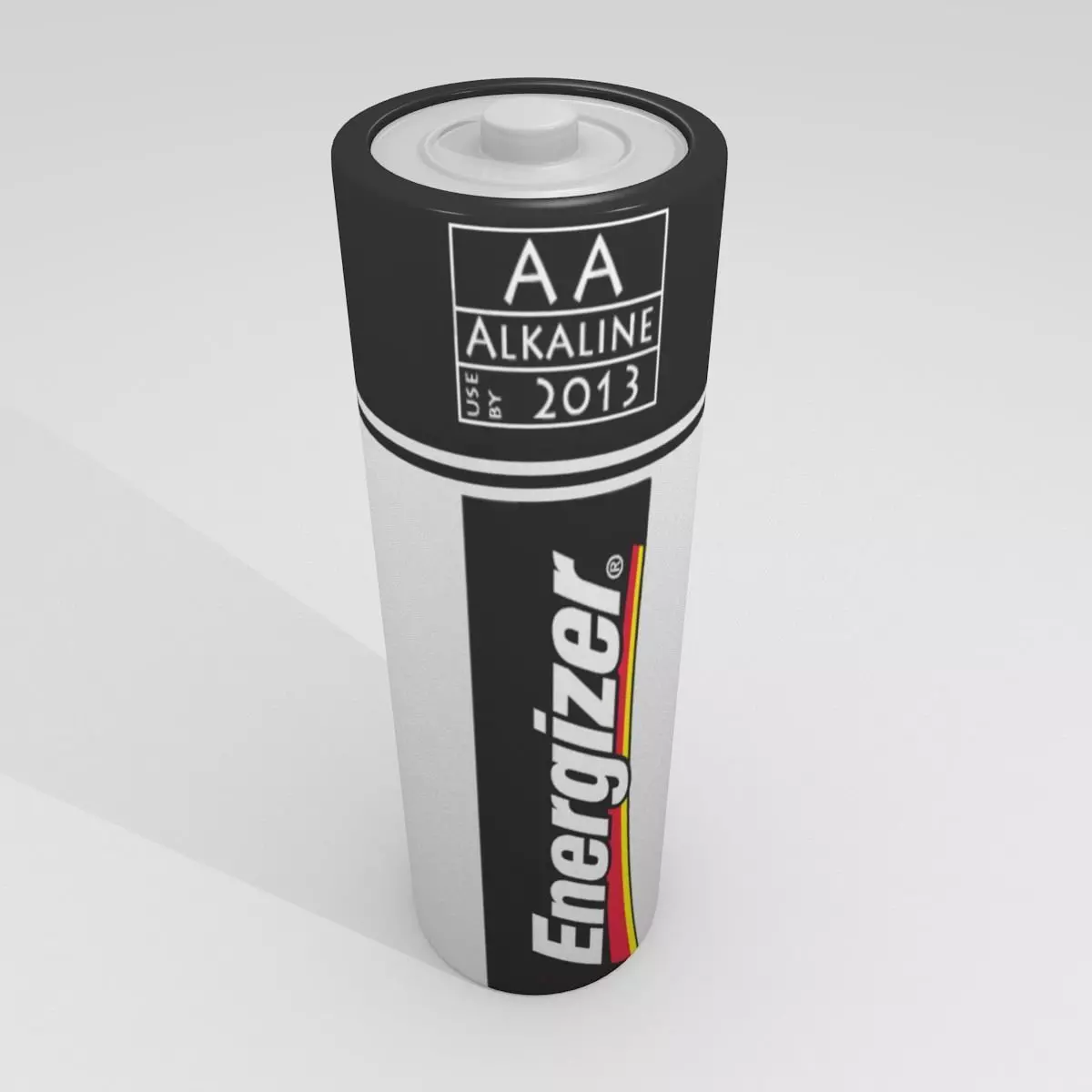 Energizer Battery Free low-poly 3D model_0