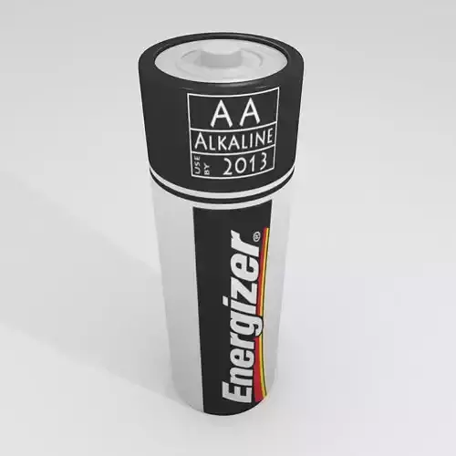 Energizer Battery Free low-poly 3D model