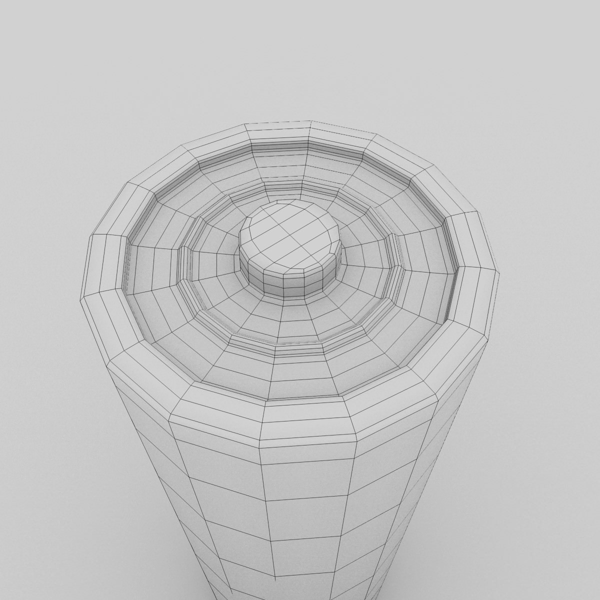 Energizer Battery Free low-poly 3D model_6